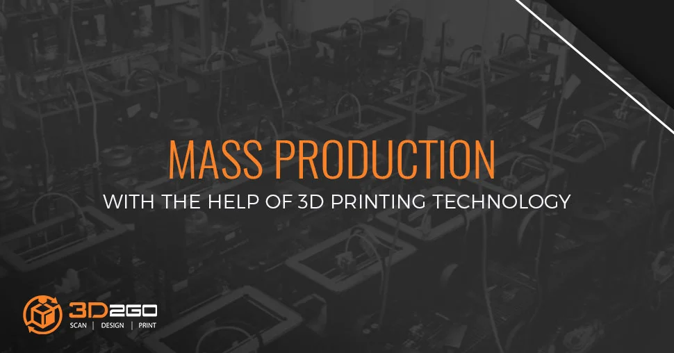 Mass production 3D printing
