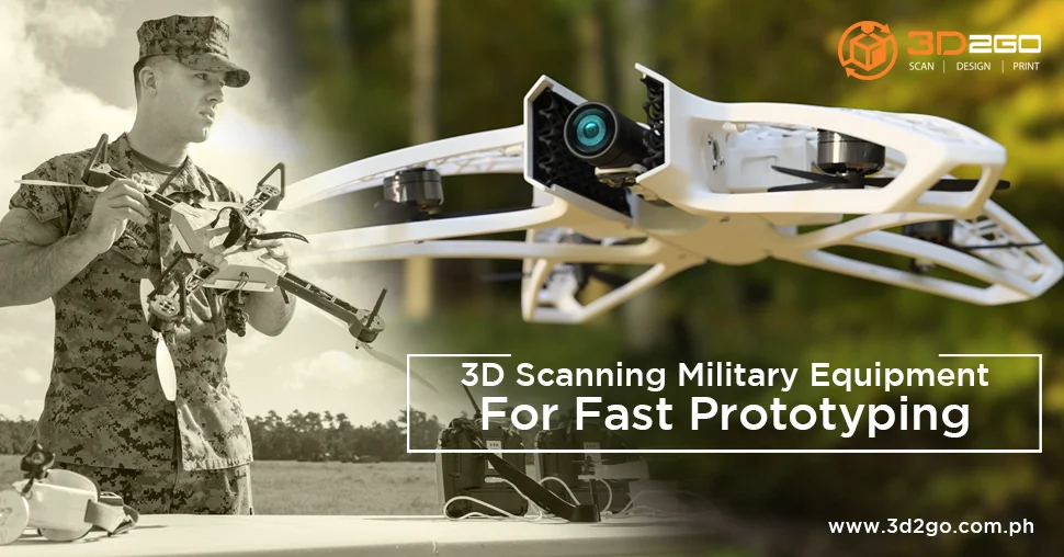 3D scanning for prototyping in the military