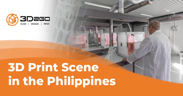 a blog banner by 3D2GO about the 3D print scene in the Philippines