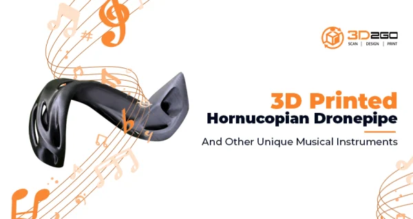 3D Printed Hornucopian Dronepipe And Other Unique Musical Instruments