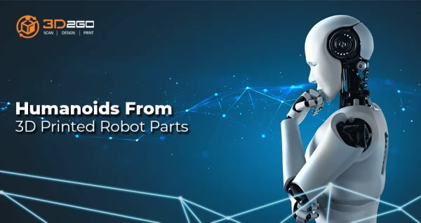 Humanoids From 3D Printed Robot Parts