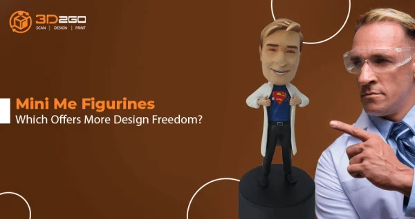 A blog banner by 3D2GO Philippines about Mini Me Figurines Which Offers More Design Freedom