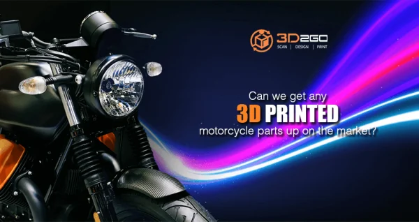 Can we get any 3d printed motorcycle parts up on the market?