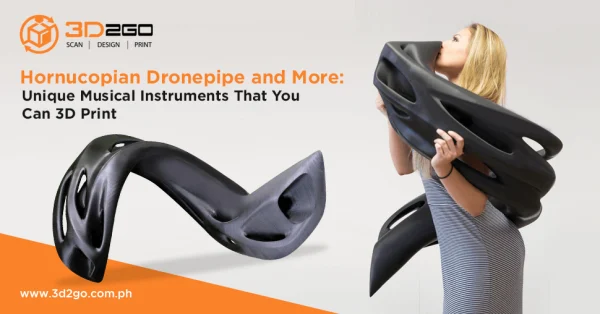 Hornucopian Dronepipe and More; Unique Musical Instruments That You Can 3D Print