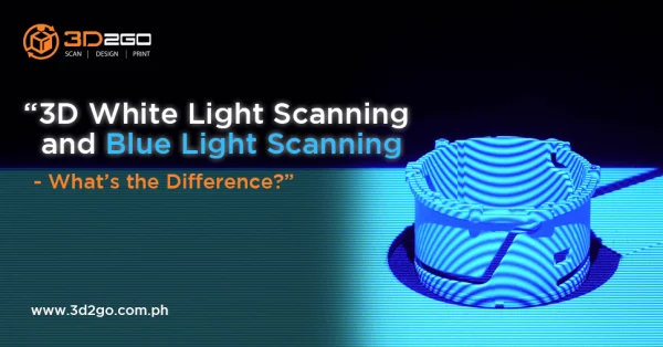 blog banner for 3D White Light Scanning and Blue Light Scanning – What’s the Difference?