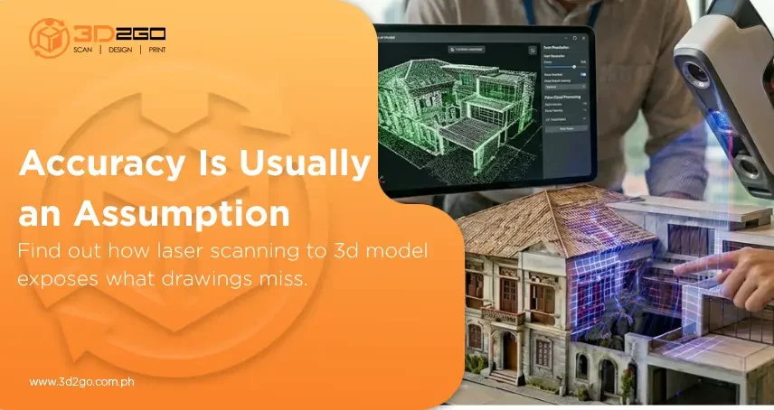 laser scan to 3d model​