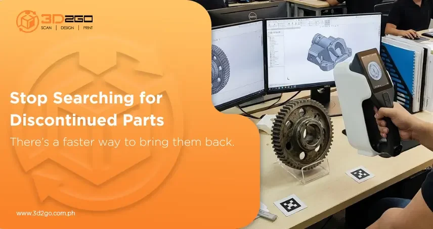 3d scanning spare parts​
